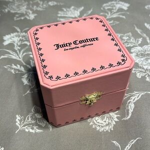 Juicy couture empty watch box